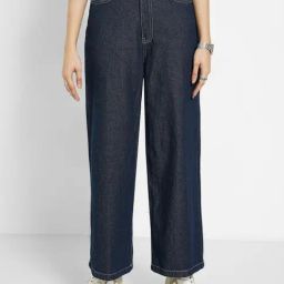 Sf Jeans By Pantaloons Blue Cotton Relaxed Fit Jeans-image-5