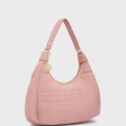 DressBerry X CAPRESE Checked Structured Handheld Bag with Quilted image 3