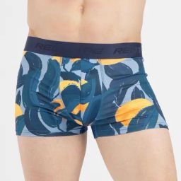 Red Tape Blue Comfort Fit Printed Trunks-picture-35