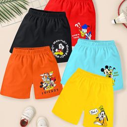 KUCHIPOO Boys Printed Mickey Mouse Shorts-image-53