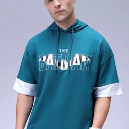 The Indian Garage Co Men Printed Hooded Pullover Sweatshirt-picture-9