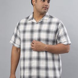NEON CHILLIE Men Tartan Checks Opaque Checked Casual Shirt-image-72