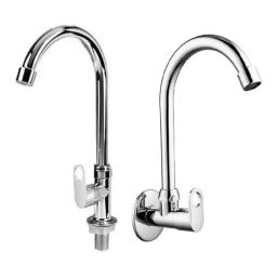 Fastgear Bib Cock Stainless Steel Chrome Finish Silver, FG2160 ( Pack of 2)-image-98