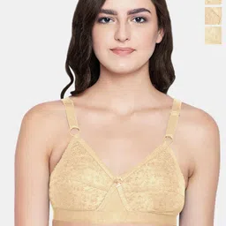 Bodycare Floral Full Coverage Lightly Padded T-Shirt Bra Pack of 3-picture-56
