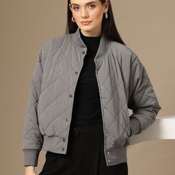 Chemistry Quilted Bomber Jacket-43