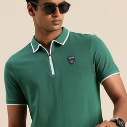 Being Human Pure Cotton Polo Collar Casual T-shirt-picture-9