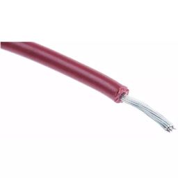 RS PRO 2075284 0.52 mm² Multi Core Hook Up Wire Red (100 m)-image-2