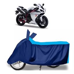 Auto Pearl Two Wheeler Cover for Yamaha YZF - Cyan, Blue-picture-22