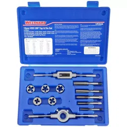 Westward Right Hand Tap and Die Set High Speed Steel 1/2-20 inch, 1PZ45 (Pack of 12 pcs)-12