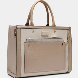 Mini west london PU Structured Shoulder Bag image 4