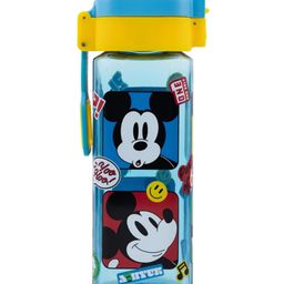 Gluman Disney Mickey Swingy Water Bottle for Kids with Flip-Top Closure - 550ml-11