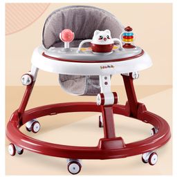 Play Nation 360 Degree Baby Walker with 2 Level Height Adjustment & Musical Play Tray Cum Feeding Tray - Red-28