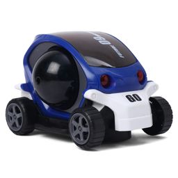 House of kids 360 Degree Rotating Stunt Car Bump & Go with 4D LightsSounds - Color May Vary-23