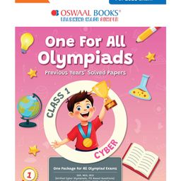 Oswaal One for All Olympiads Previous Year Solved Papers Class 1 Cyber For 2025 Exam-11