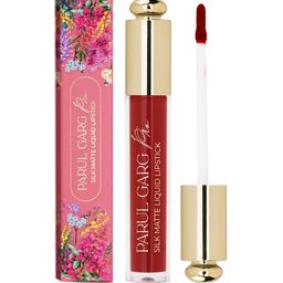 Parul Garg Silk Matte Liquid Lipstick With Shea Butter - 3 ml - Hibiscus 01 image 3
