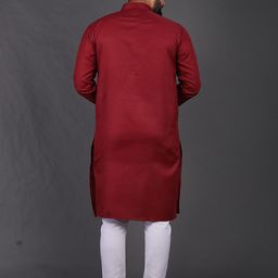 BAESD Boys Mandarin Collar Straight Kurta image 4