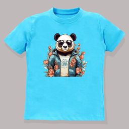 KAVEE Boys Bio Finish Graphic Printed Round Neck Cotton T-shirt-image-27