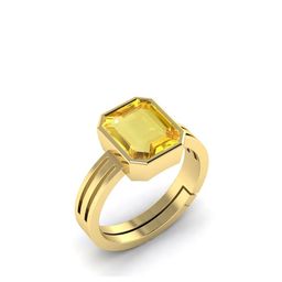 RRVGEM 9.25 Ratti Yellow Sapphire Finger Ring-20