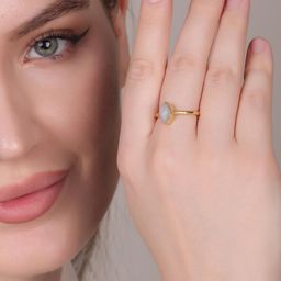 Dua White Brass Finger Ring-image-133