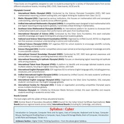 oswaal books Oswaal One for All Olympiads Previous Year Solved Papers Class 1 Cyber For 2025 Exam image 5