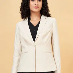 Annabelle by Pantaloons Slim-Fit Single-Breasted Blazer-picture-40