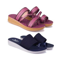 BERSACHE Women Open Toe Flats-image-7