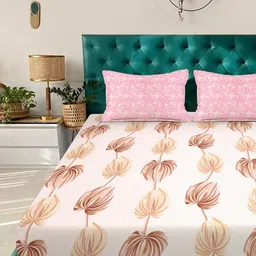 KLOTTHE Cream 300 TC Polycotton Fine King Bedsheets-picture-18