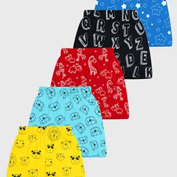 KUCHIPOO Boys Conversational Printed Shorts-image-96
