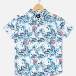 Allen Solly Junior Boys Spread Collar Tropical Cotton Casual Shirt-picture-14