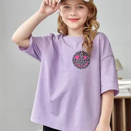 KEESOR Girls Lavender Tshirts-image-27