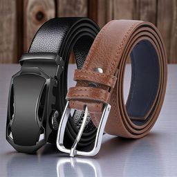 Provogue Men Pack Of 2 Formal Belt-image-65