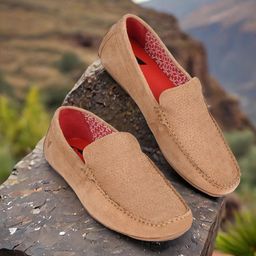 V8 by Ruosh Men Perforations Suede Driving Shoes-image-41