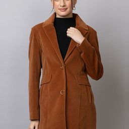 YHA Full Sleeves Winter Wear Long Overcoat-image-1
