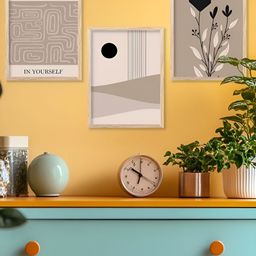 Kotart Brown & Grey 3 Pieces Abstract Wooden Wall Arts-picture-19