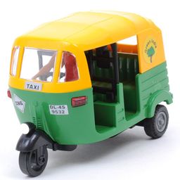 Centy Toys Pullback CNG Auto Rickshaw (Color May Vary)-11