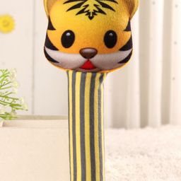 Babyhug Cat Face Rattle Cum Toy - Yellow-15