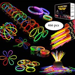 Skylofts Light Up Glow Sticks & Accessories - 466 Pieces-51