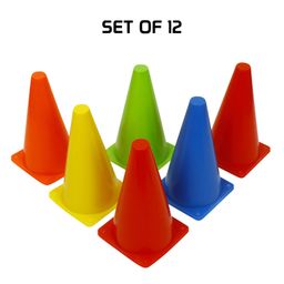Planet of Toys Agility Cones Set of 12 Pieces - Multicolor-65