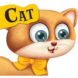 Board Book Cat Cutout Board Book - English-97