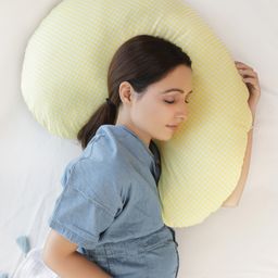 Mi Arcus Contour Pregnancy Pillow - Yellow-image-19