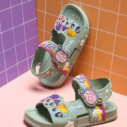 KATS Girls Textured Comfort Sandals-23
