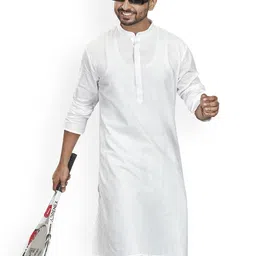 Authentics Men Thread Work Pathani Kurta-image-46