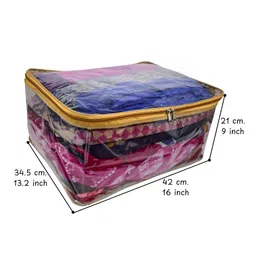 Ajabh Silver-Toned Set of 3 Regular Suit Organiser Organisers image 5