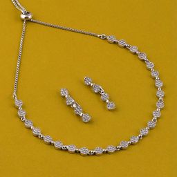 Bhagya Lakshmi Silver-Plated Alloy Jewellery Set-15