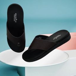 HEALTH FIT Men Textured Thong Flip-Flops-picture-36