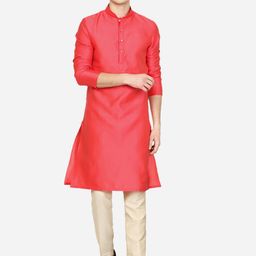 THE KURTA COMPANY Men Thread Work Kurta-picture-50