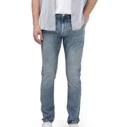 RARE RABBIT Men Comfort Fit Heavy Fade Stretchable Jeans-picture-43