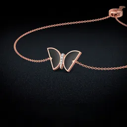 Joyalukkas Eclipse Wings Diamond Chain Bracelet-2.8 gm-image-36