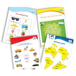 Learning Through Fun World Around Us Activity Books Set of 4 - English image 2