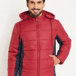 VERO AMORE Men Colourblocked Lightweight Quilted Jacket-picture-36